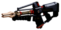 Deep Rock Galactic Rogue Core Drak-25 Plasma Rifle official wiki weapon image